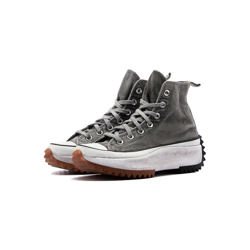 15주년 런스타 하이크 스모크 더티 보급형 스니커즈 그레이 168298C - CONVERSE