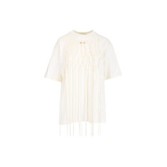 15주년 마크라메 태슬 로고 티셔츠 아이보리 3241MDM104 227298 03 썸네일 1