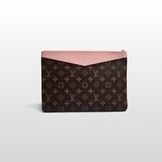 루이비통 핑크 M62942 핑크 M62942 모노그램 캔버스 데일리 클러치 썸네일 1