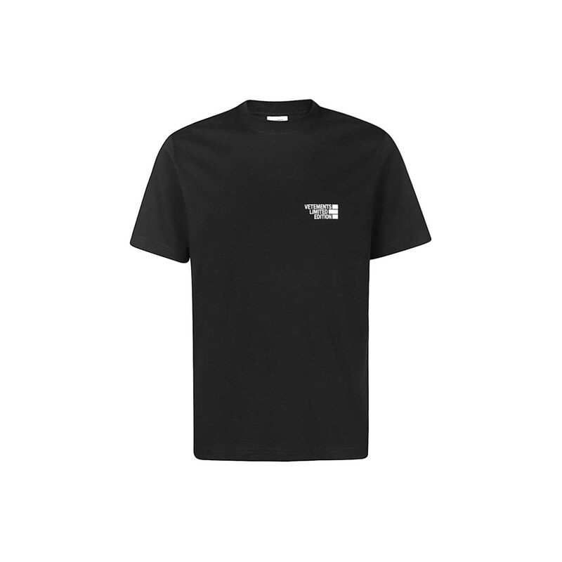 15주년 로고 리미티드 에디션 티셔츠 블랙 UE51TR720B BLACK - Vetements