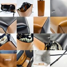 마르니 SS 여성 크로스백 Marni(마르니) SHMPV01TY0 브라운 블랙 MUSEO 뮤제오 소프트 스몰 2WAY 썸네일 9