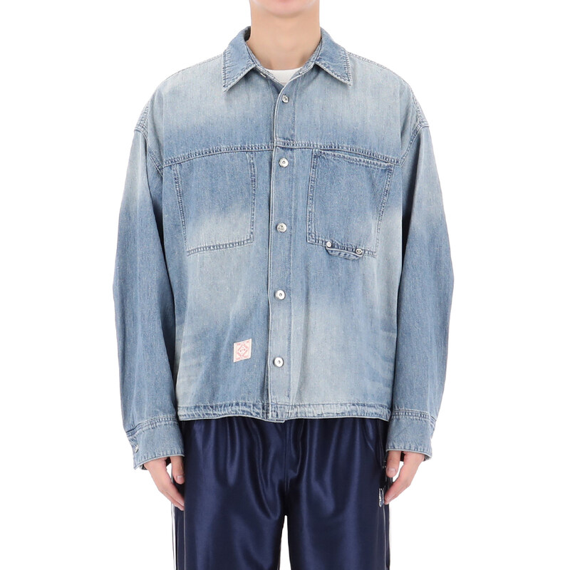 국내배송 26SS 우영미 라이트웨이트 데님 셔츠 자켓 W261SH24983L - Wooyoungmi