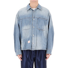 국내배송 26SS 우영미 라이트웨이트 데님 셔츠 자켓 W261SH24983L 썸네일 1