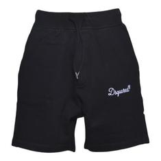 26SS 디스퀘어드2   남성 시그니처 릴렉스 핏 쇼츠 S74MU0969D25029 900 Nero BPG 썸네일 1