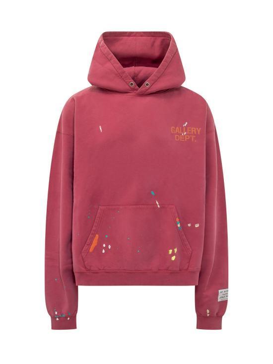 26SS 갤러리 디파트먼트 후드 티셔츠 OUT024 WINE DOM - Gallery Dept.