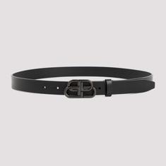 26FW 발렌시아가 레귤러 벨트 581690 1CH0J 1000 BLACK DOM 썸네일 3