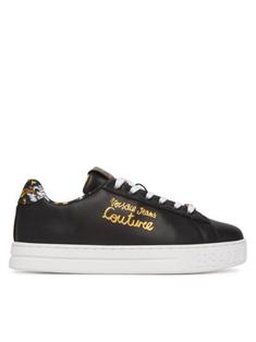 26FW 베르사체 꾸뛰르 스니커즈 78VA3SKL ZPB09 G89 BLACK GOLD DOM 썸네일 1
