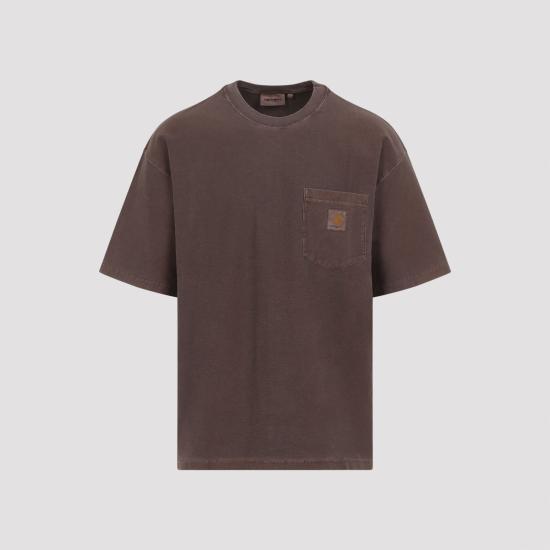 26FW 칼하트 WIP 반팔 티셔츠 I036863 47GD TOBACCO DOM - Carhartt