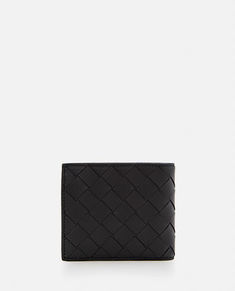 26FW 보테가베네타 인트레치아토 폴더 반지갑 749412 VCPQ4 8803 BLACK DOM 썸네일 2
