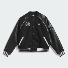 아디다스 자켓 KC7775 Black White DOM 썸네일 1