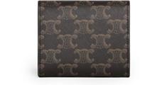 국내발송 셀린느 Small Triomphe wallet in Triomphe canvas 썸네일 3