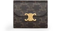 국내발송 셀린느 Small Triomphe wallet in Triomphe canvas 썸네일 1