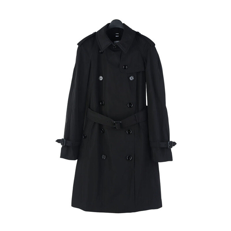 버버리 8073506 엠버포드 벨티드 트렌치 코트 UK4 B7284-2 - Burberry