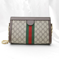 Gucci(구찌) 503877 GG 수프림 캔버스 WEB 금장 오피디아 스몰 체인 숄더백 썸네일 3