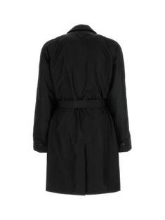 오늘출고 PRADA 프라다 벨트 나일론 싱글 코트 썸네일 2