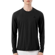 J.LINDEBERG ADE T-SHIRT LS AMJT12228-9999 남성 에이드 티셔츠 썸네일 1