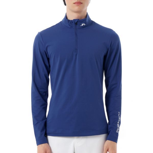 J.LINDEBERG TOUR TECH MID LAYER GMJS11956-O356 남성 투어 테크 미드 레이어 - J.Lindeberg
