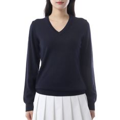J.LINDEBERG AMAYA KNITTED SWEATER GWKW12006-6855 여성 아마야 니트 스웨터 썸네일 1