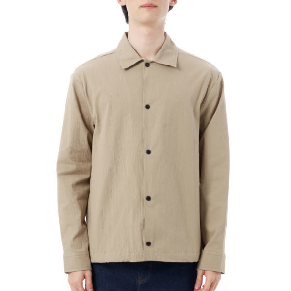 J.LINDEBERG Celian Seersucker Overshirt FMTA13779-C106 남성 셀리안 시어서커 오버셔츠 - J.Lindeberg
