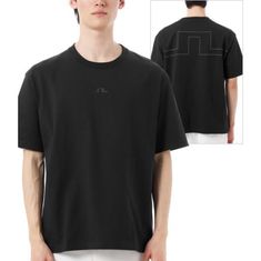 J.LINDEBERG Tjorn Bridge T-Shirt FMJT14035-9999 남성 욘 브릿지 티셔츠 썸네일 1