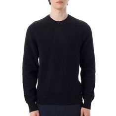J.LINDEBERG Oliver Structured Sweater FMKW12666-9999 남성 올리버 스트럭처 코튼 스웨터 썸네일 1