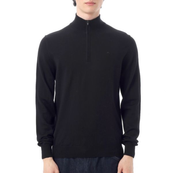 J.LINDEBERG Kiyan Light Merino Quarter Zip FMKW12665-9999 남성 키얀 라이트 메리노 쿼터 집업 - J.Lindeberg