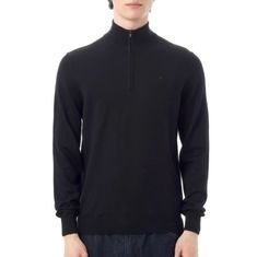 J.LINDEBERG Kiyan Light Merino Quarter Zip FMKW12665-9999 남성 키얀 라이트 메리노 쿼터 집업 썸네일 1
