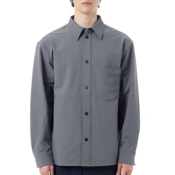 J.LINDEBERG Howard Tech Fleece Overshirt FMOS12728-U254 남성 하워드 테크 플리스 오버셔츠 - J.Lindeberg