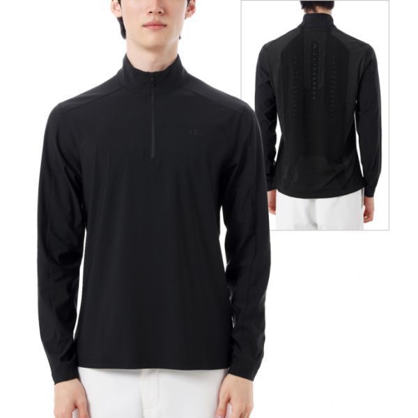 J.LINDEBERG Ollie Tech Mid Layer GMJS11962-9999 남성 올리 테크 미드 레이어 - J.Lindeberg