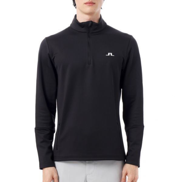 J.LINDEBERG Aerial Quarter Zip Mid Layer GMJS11964-9999 남성 에어리얼 쿼터 지퍼 미드 레이어 - J.Lindeberg