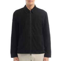 J.LINDEBERG Jase WR Suede Overshirt FMLW14291-9999 남성 제이스 스웨이드 오버셔츠 썸네일 1