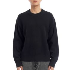 J.LINDEBERG Eddy Cotton Wool Crew Neck FMKW14278-9999 남성 에디 코튼 울 크루넥 썸네일 1