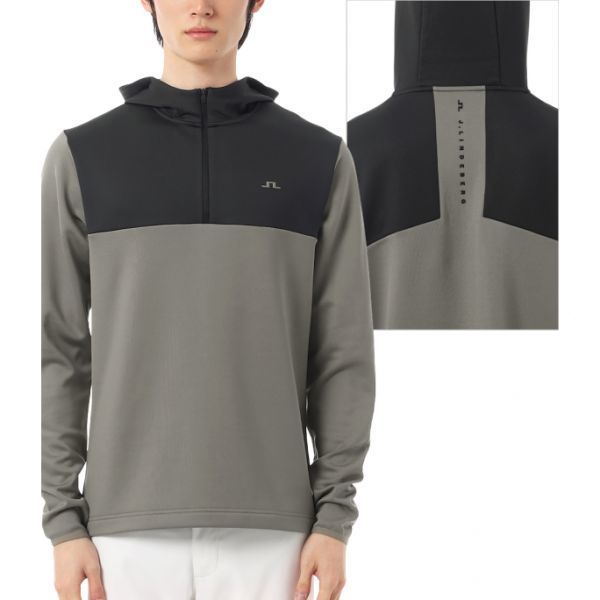 J.LINDEBERG 26SS Banks Zip Hood GMJS15092-U144 남성 뱅크스 집 후드 - J.Lindeberg