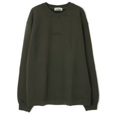 STONE ISLAND 65477 Brushed Cotton Fleece Crewneck Sweatshirt_Oversized Fit 791565477 V0058 브러쉬드 코튼 플리스 크루넥 맨투맨_오버사이즈핏 썸네일 1