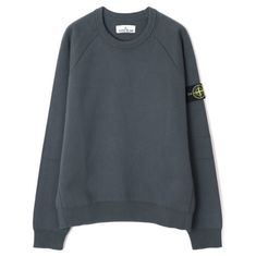 STONE ISLAND 527A6 Double-Face Soft Cotton Yarn Crewneck Knit_Loose Fit 7915527A6 V0062 더블-페이스 소프트 코튼 얀 크루넥 니트_루즈핏 썸네일 1