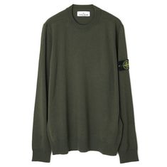 STONE ISLAND 510C4 Pure Light Wool Crewneck Knit_Regular Fit 7915510C4 V0058 퓨어 라이트 울 크루넥 니트_레귤러핏 썸네일 1