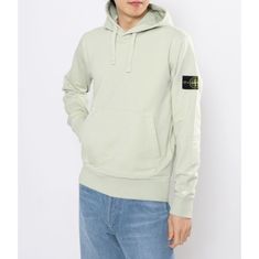 STONE ISLAND 64151 Cotton Fleece Hooded Sweatshirt_Regular Fit 801564151 V0051 코튼 플리스 후드티_레귤러핏 썸네일 1