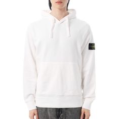 STONE ISLAND 64151 Cotton Fleece Hooded Sweatshirt_Regular Fit 801564151 A0001 코튼 플리스 후드티_레귤러핏 썸네일 1