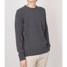 POLO RALPHLAUREN 포니로고 자수 울 니트 710876714008 썸네일 1