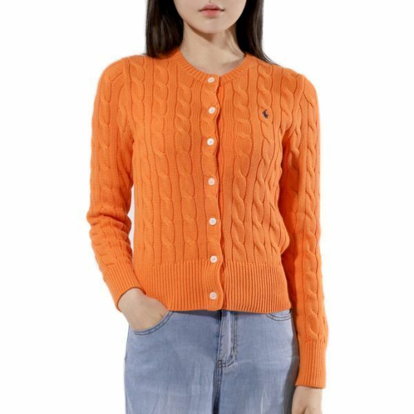 POLO RALPHLAUREN 포니로고 자수 케이블 가디건 211891643008 - Polo Ralph Lauren