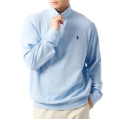 POLO RALPHLAUREN 포니 로고 쿼터집 풀오버 710812963048 썸네일 1