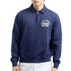 POLO RALPHLAUREN 크레스트 플리스 칼라 스웨트셔츠 710941962001 썸네일 1