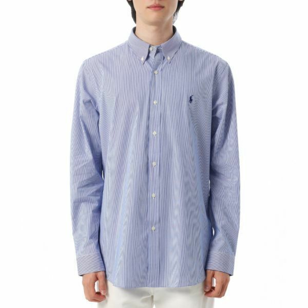 POLO RALPHLAUREN 포니로고 자수 스트라이프 셔츠 710928255007 - Polo Ralph Lauren