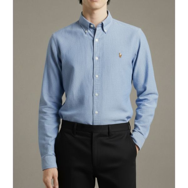 POLO RALPHLAUREN 포니로고 자수 데님셔츠 710792042001 - Polo Ralph Lauren