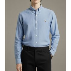 POLO RALPHLAUREN 포니로고 자수 데님셔츠 710792042001 썸네일 1