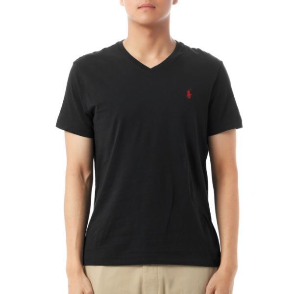POLO RALPHLAUREN 저지 V넥 티셔츠 710671453124 - Polo Ralph Lauren