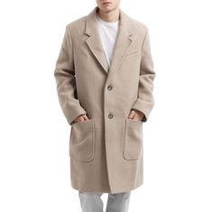 AMI 싱글 브레스티드 울 코트 HCO005 WV0020 265 썸네일 1