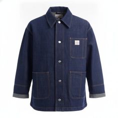 AMI 26SS 코튼 아미 파리 헤리티지 라벨 워커 재킷 UJK898 DE0122 402 썸네일 1