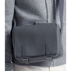LOEWE XS Military messenger bag in soft grained calfskin B553A72X22 1110 밀리터리 메신저백 썸네일 1