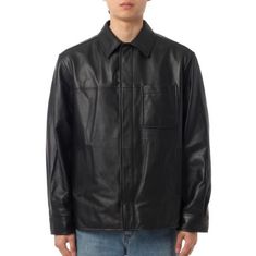 LOEWE 26SS Leather Jacket H526Y31L52 1100 레더 자켓 썸네일 1